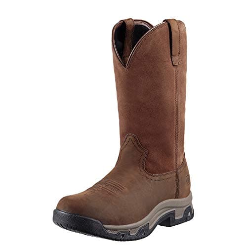 Ariat Mens Terrain Pull On Waterproof Boot Distressed Brown 8 Wide