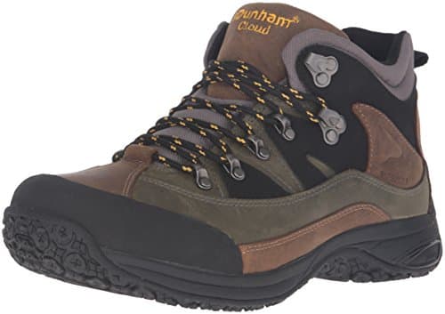 Dunham Men's Cloud Mid Cut Waterproof Boot,Grey,8.5 4E